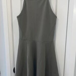 Green Flared Summer H&M Dress Size 4